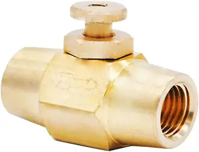 YOUHO Brass 1/4  NPT Female Thread Push Button Air Valve Switch Shut-Off Valve B • $14.41