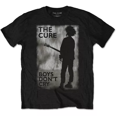 The Cure Boys Don't Cry BW Robert Smith Rock Licensed Tee T-Shirt Men • $41.79