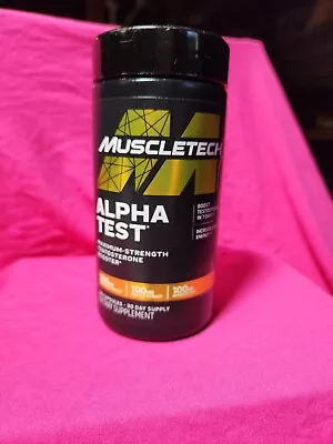 MuscleTech AlphaTest Testosterone Booster Tribulus Terrestris & Boron 120... • $20