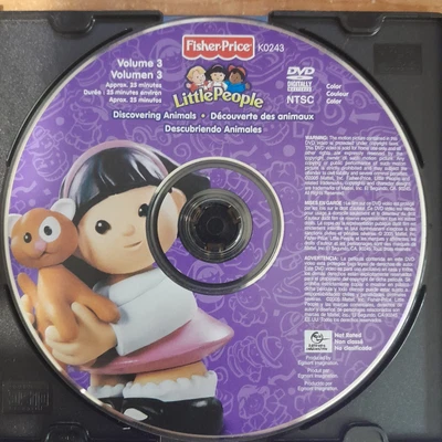 $4.99 • Buy Little People Discovering Animals DVD 2005 Fisher Price