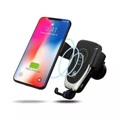 Wireless Car Charger & Holder For IPhone 15/14/13/12/11/X/9/8/7/6/5 • $34.95