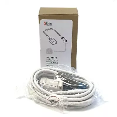 Masimo 2281 LNC MP10 PHILIPS SPo2 Extension Cable NEW IN BOX • $15