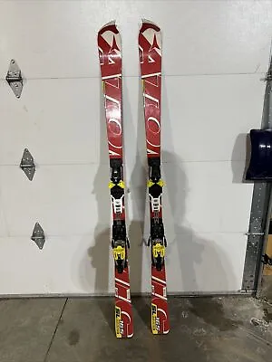 ATOMIC SL D2 Slalom Racer 165cm DOUBLEDECK Titanium Woodcore X19 Bindings • $280