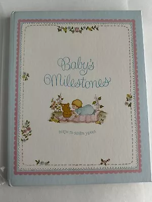 Vintage Baby Milestones Book • $12