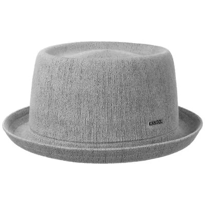 Kangol Original Pork Pie Hat Hats Mowbray Bamboo Player Grey New Trend • $82.22