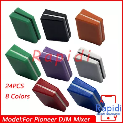 24pcs DJ Slider Fader Cross Fader Knob Caps (8 Colors DIY) For Pioneer DJM Mixer • $19.02