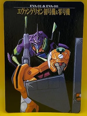 Neon Genesis Evangelion No.28 Eva-01 ＆ Eva-00 Tcg Bandai 1996 Made In Japan • $19.99