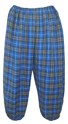 Unisex Adult Golf Tartan Plus Fours Trousers Sports Fancy Dress [5 Colours] • £15.95