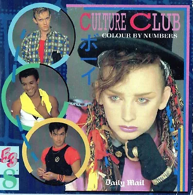 CULTURE CLUB : Colour By Numbers - 10 Great Tracks (see Listing)  :  PROMO CD • £7.49