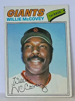 Willie McCovey 1977 Topps # 547   V1 • $1