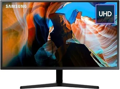 SAMSUNG U32J590 4K Ultra HD 32  LED Monitor - Black • £212.84