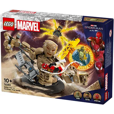 LEGO Marvel SpiderMan Vs Sandman Final Battle 76280 NEW 2024 • £33.99