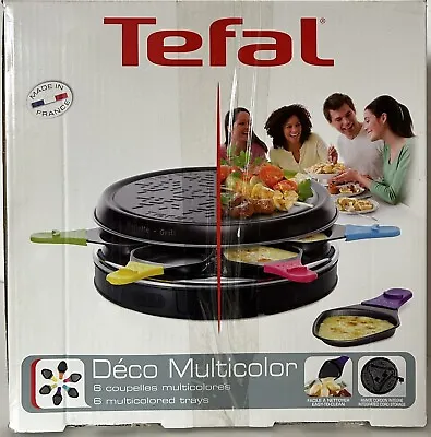 Tefal Deco Multicolor Raclette Grill 240v • £20