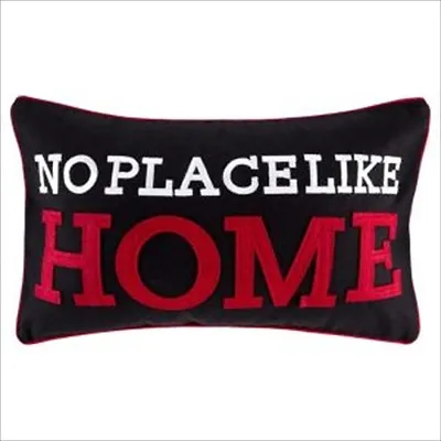 No Place Like Home Cushion Complete Cover + Filling Home Sofa Bedroom Decor X 2  • £14.99