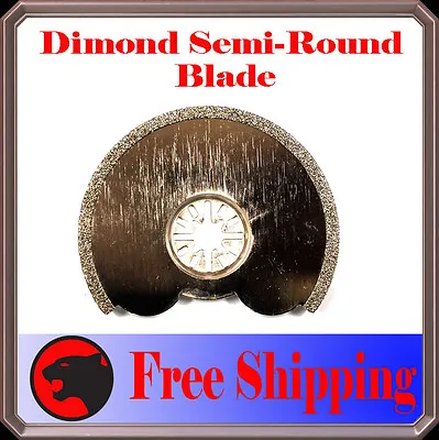 Diamond Round Cut Oscillating Multi Tool Blade For Milwaukee Ridgid Ryobi Bosch • $6.75