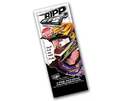 RippOffs Brand Tearoffs Tear Offs  Oakley Crowbar Goggles 5mil 20/pk • $9.99