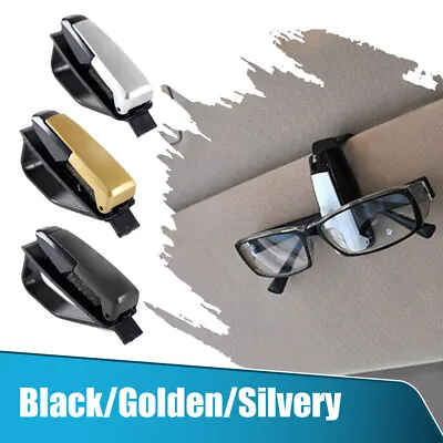 1x Sun Visor Sunglasses Eye Glasses Card Pen Holder Clip Car Vehicle Accessories • £3.58