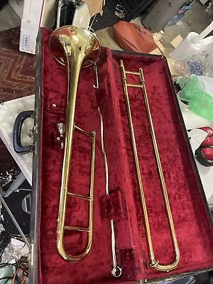 Vintage 1960s RMC Martin Music Man Model Trombone W/ Case & Mouthpiece • $99