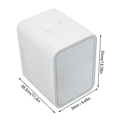 (EU Plug 220-240V)Mini Fridge 8 Liters Cold Hot Adjustable LED Mirror Thick • $163.55