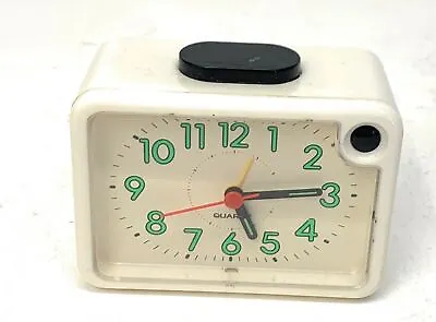 Vintage Quartz Bedside Table Battery Operated Travel Alarm Clock • $9.99