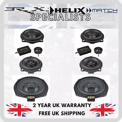 £499.95 • Buy Match By Audiotec Fischer Stage 2 Speaker Upgrade Package For BMW 3 Series E91