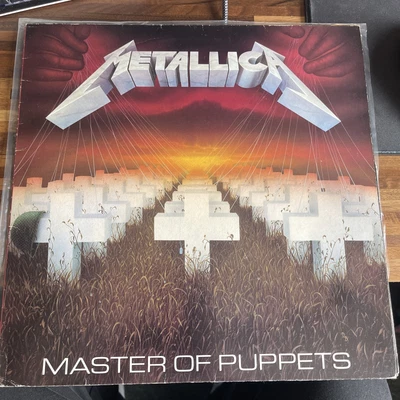 £40 • Buy Metallica - Master Of Puppets Vinyl Record Early UK Press 1986 Music For Nations