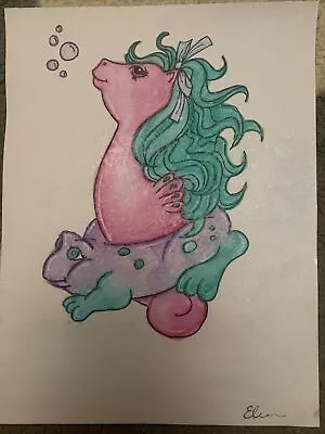 My Little Pony G1 Sea Pony Art  • £12