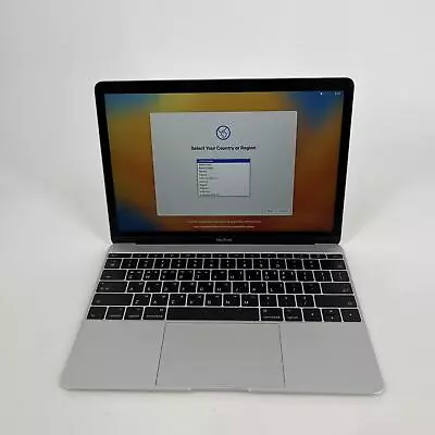 MacBook 12  Silver 2017 1.2 GHz Intel Core M3 8GB 256GB Very Good - READ • $179.99