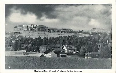 Vintage Postcard Montana State School Of Mines Butte MONTANA  • $3.99