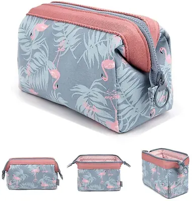 £4.99 • Buy Women Girls Cosmetic Bag Waterproof Makeup Bags Portable Travel Toiletry WashBag