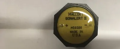 $3.25 • Buy Mallory Sonalert MSO320S Piezo Tone Audible Signal 3-20vdc 60- 78dB Med. Sound