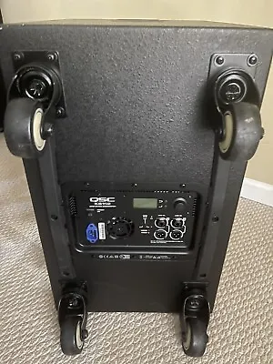 QSC KS112 Active 12  Compact Powered Subwoofer 2000W Amplified DJ Sub (MINT) • $1000