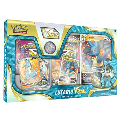 $60 • Buy Pokemon TCG: Lucario VSTAR Premium Collection