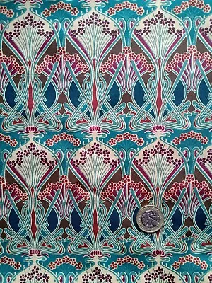 Remnant IANTHE Liberty Tana Lawn Cotton Approx 30 X 30 Cm • £5