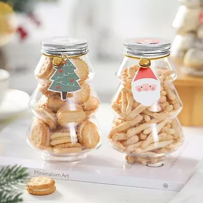 Boxes DIY Christmas Tree Sweet Jar Food Container Storage Jar Snack Organizer • $19.73