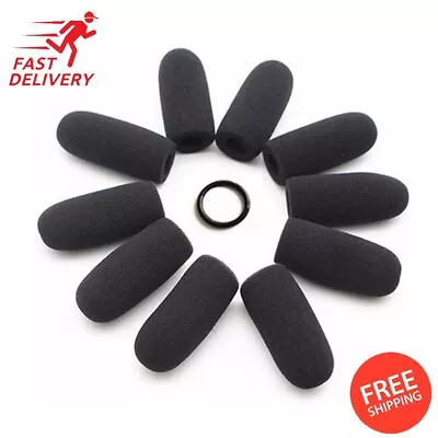 Saidbuds 10 Pack Soft Mic Foam Covers Windscreens For David Clark M-4/M-7 • $15.99