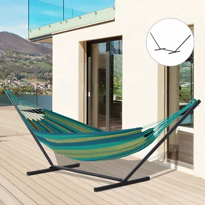 Extra Long Hammock Stand Universal Fit Garden Camping Picnic • £49.99