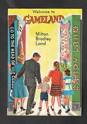 Welcome To Gameland Milton Bradley Board Games Catalog • $2.65