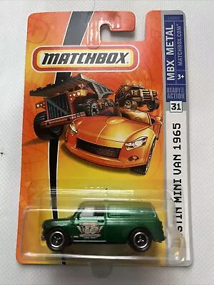 2008 Matchbox MBX Metal Austin Mini Van 1965 #31 Green E3 • $7.99