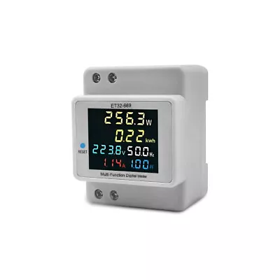 Digital  Phase Energy Meter Household Electricity Usage  E3H8 • $18