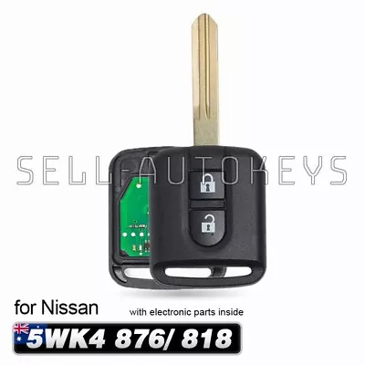 For Nissan Pathfinder Dualis J10 Navara 2015-2013 Complete Remote Key Fob • $29.90