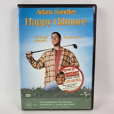 $4.99 • Buy Happy Gilmore  (DVD, 1996) PAL REGION 4 - Adam Sandler