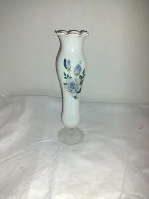 Frosted Glass Bud Vase Vintage • $15