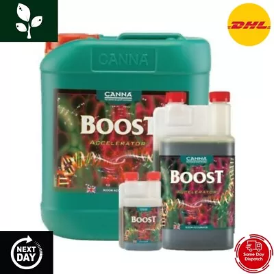 Canna Boost Accelerator 250ml 1L 5L 10L Hydroponic Nutrient Flowering Stimulator • £22.95