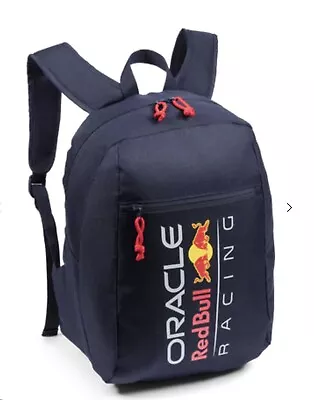 Oracle Red Bull Racing Backpack - Navy W/Red Zip Pulls - New With Tags • $39.99