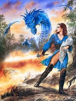 Heye Luis Royo Fantasies Attack 1000 Piece Jigsaw Puzzle “ Cellophane Damaged” • £29
