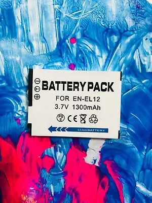 X2 Pack EN-EL12 ENEL12 Battery For Nikon Coolpix W300 KeyMission 170 360 • $24.98