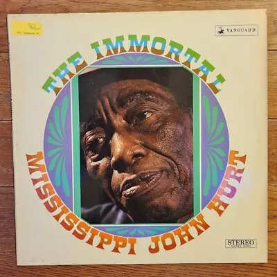 MISSISSIPPI JOHN HURT Immortal LP Vanguard SVRL19005 UK Black Label Vinyl RARE • $49.99