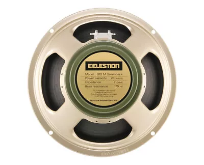 Celestion GM12M Greenback 12  Guitar Speaker (Ceramic) - 8 Ohm • $165