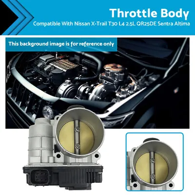 Throttle Body Suitable For Nissan X-Trail T30 L4 2.5L QR25DE 02-06 Sentra Altima • $108.59